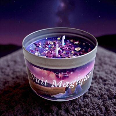 bougie prismea scintillante nuit magique