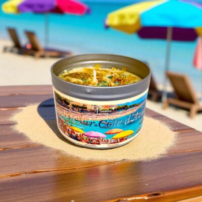 bougie prismea scintillante soleil sur cote d'azur