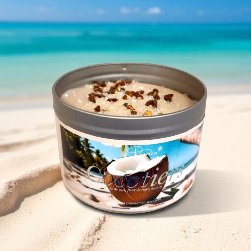 bougie prismea scintillante cocotiers