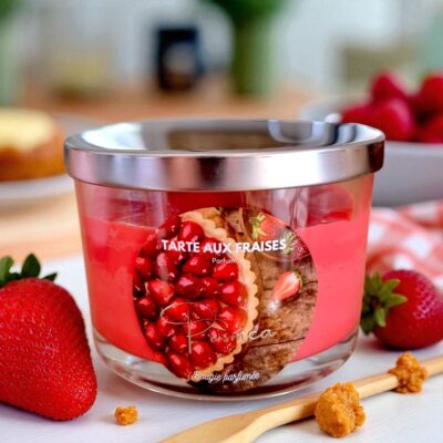 double flamme tarte aux fraises